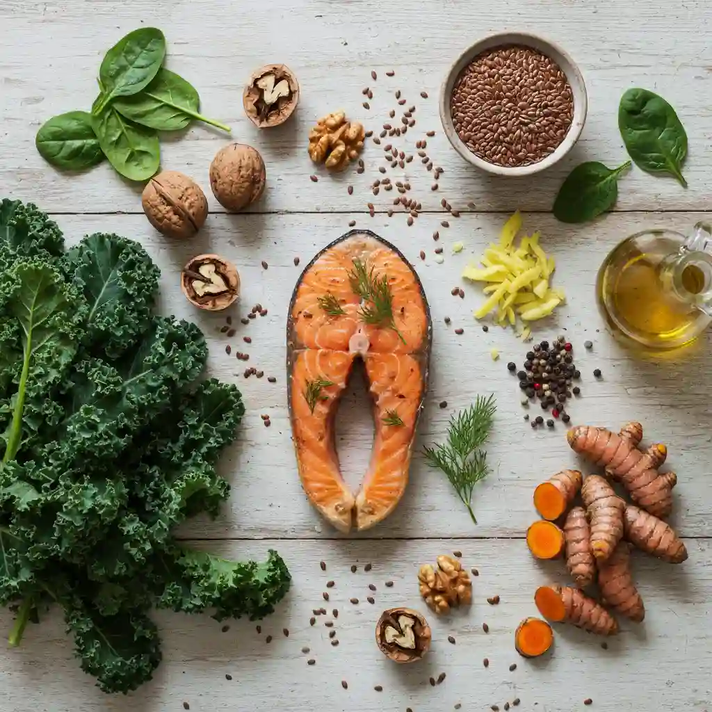 Anti-inflammatory foods for eczema