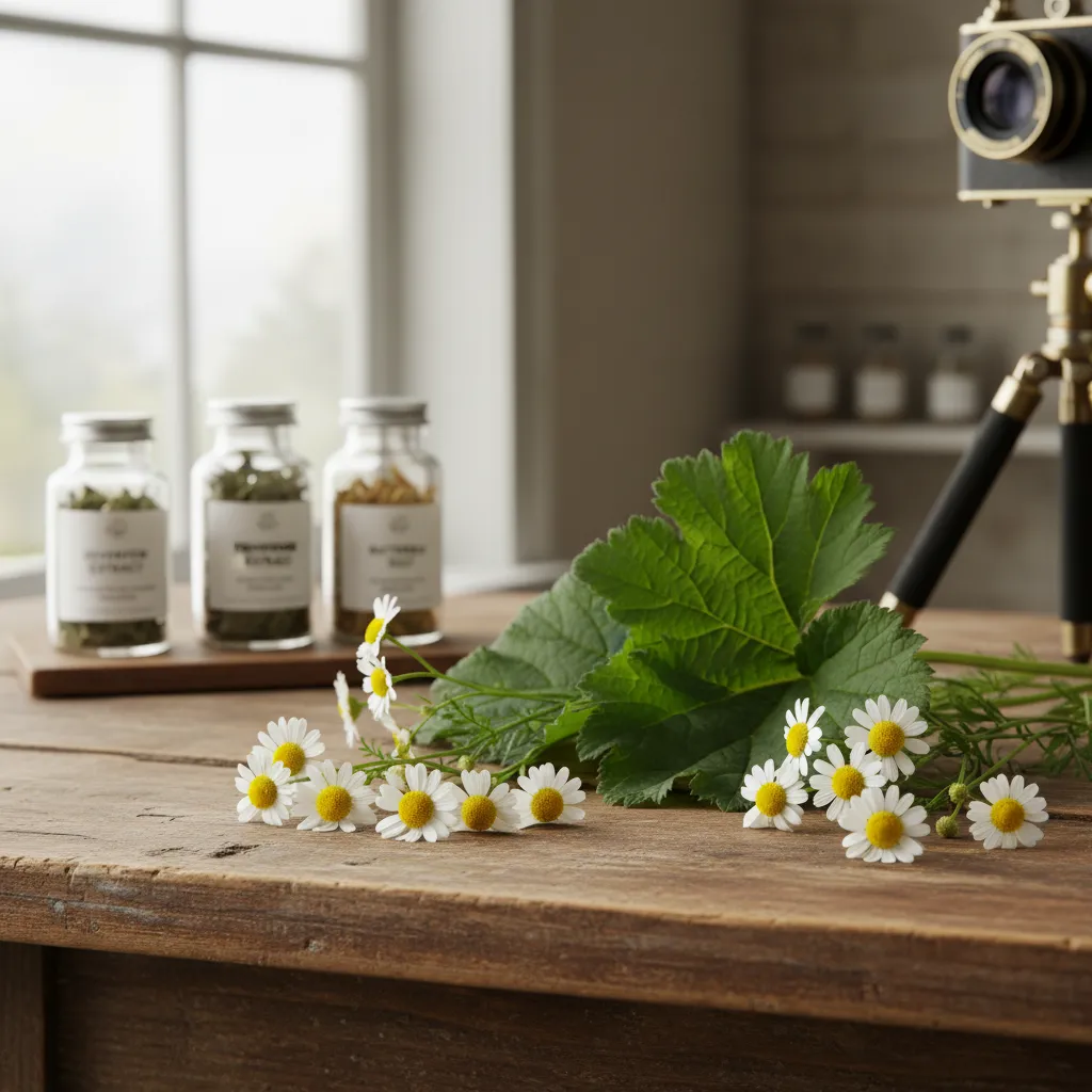 Herbal remedies for migraine including Feverfew and Butterbur