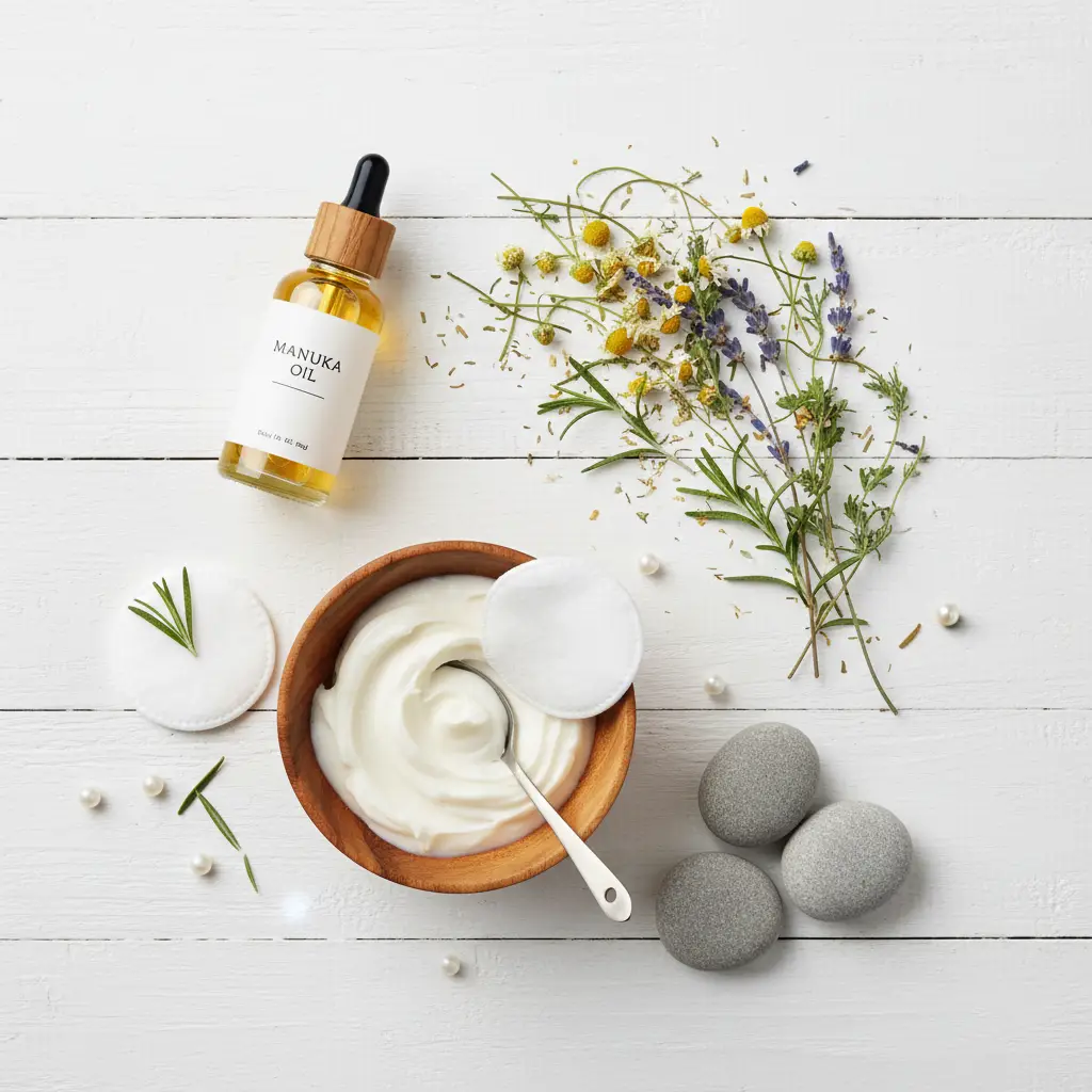 Natural skincare with Manuka oil