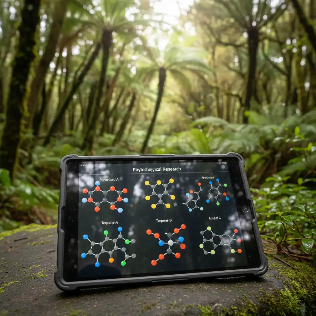 Digital analysis of plant chemical structures