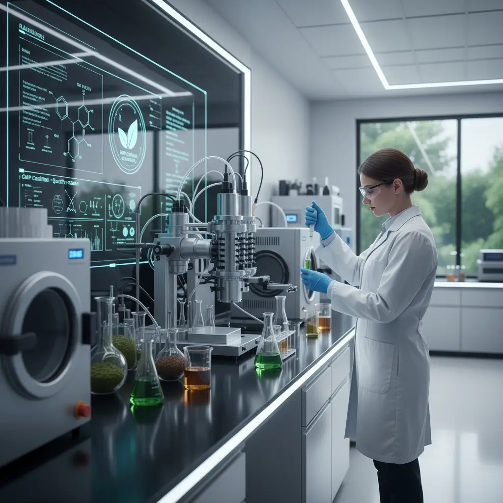 Quality control testing for herbal medicine compliance