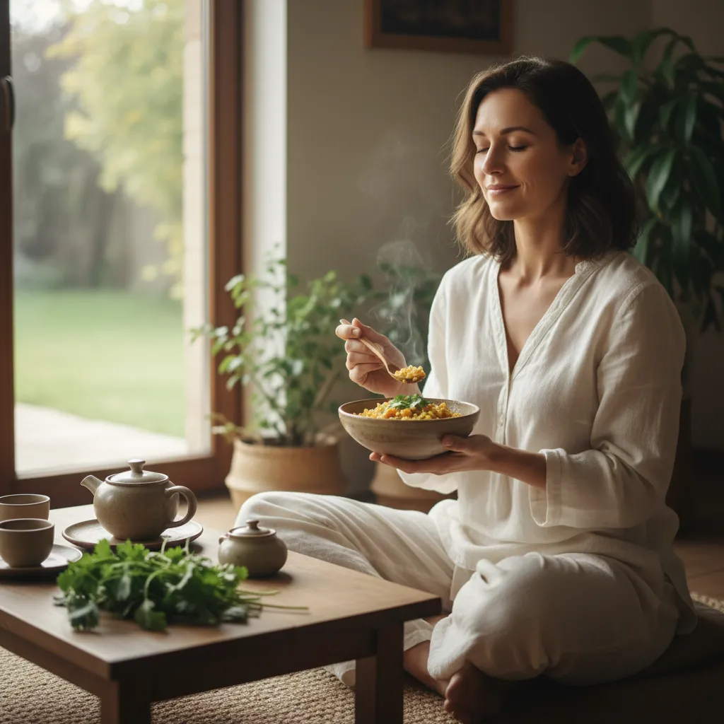 Practicing mindful eating for better digestion