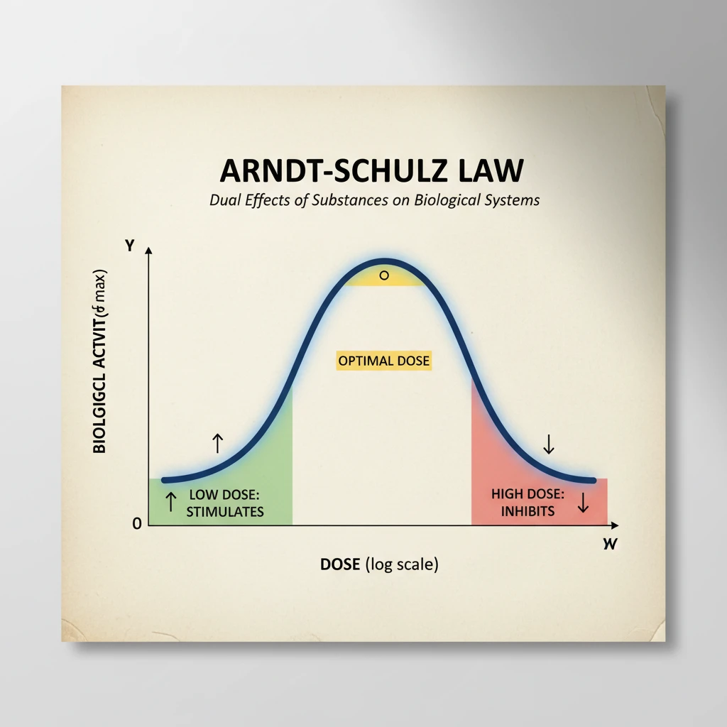 Arndt-Schulz Law Graph