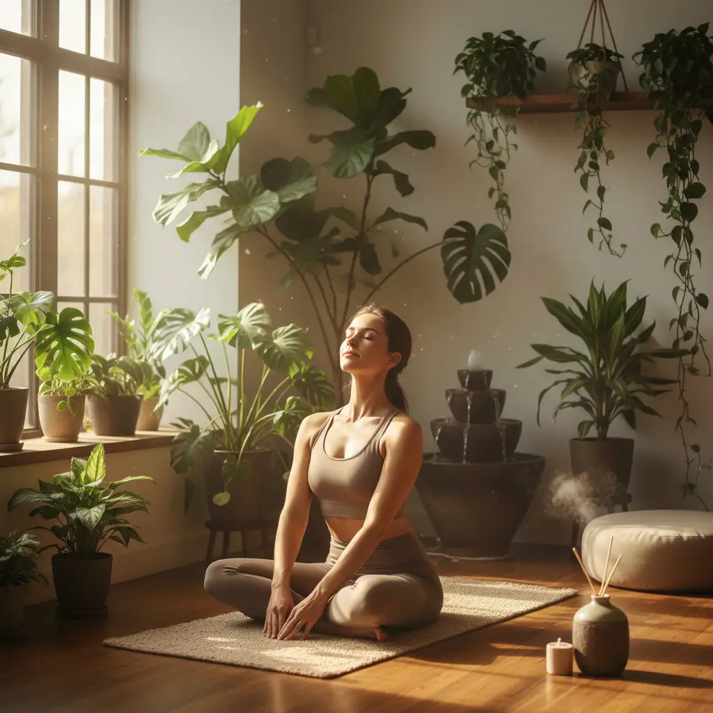 Stress management for skin health