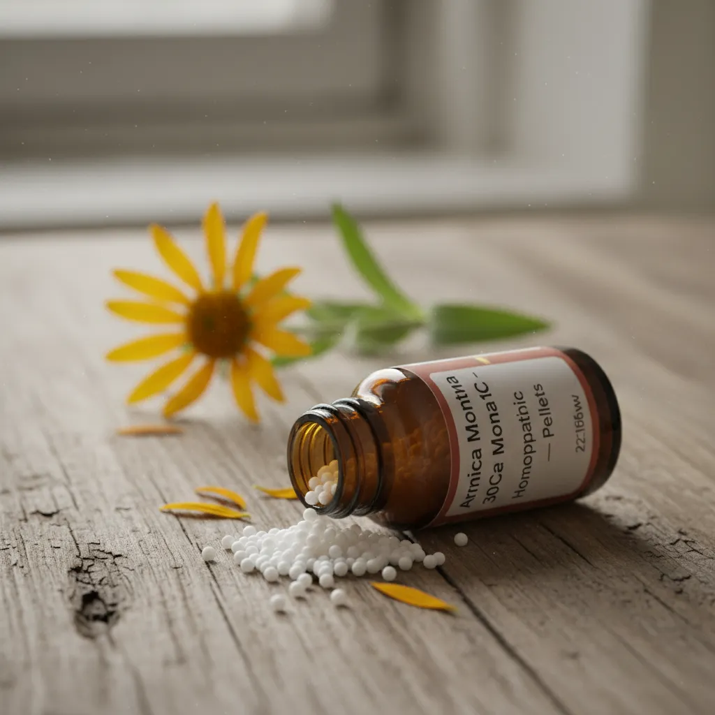 Homeopathic Arnica Montana pellets