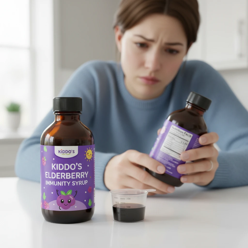 Pediatric elderberry dosage safety