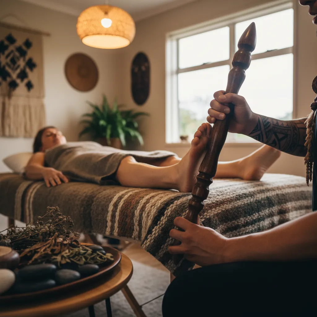 Using rākau tools in Romiromi