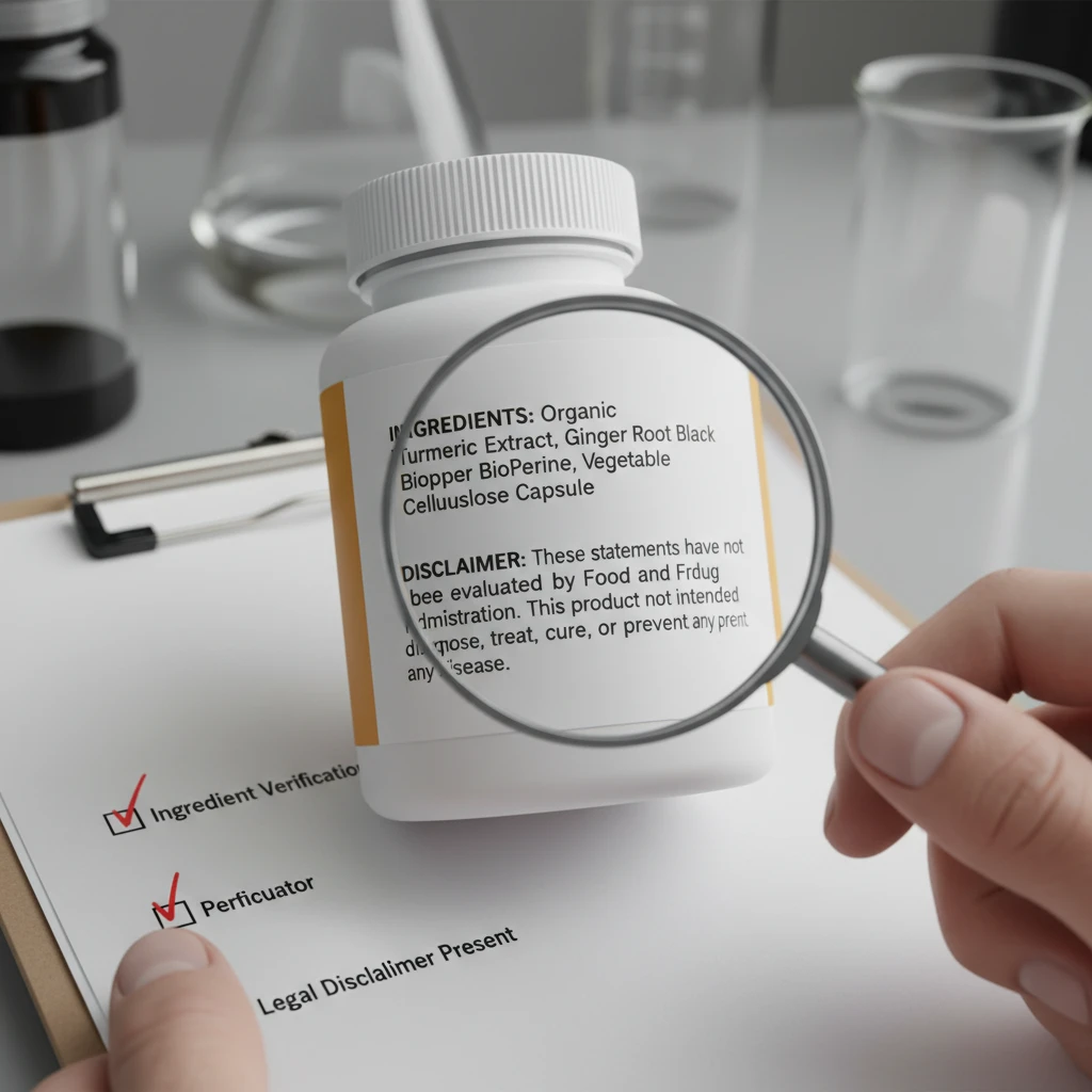 Reviewing natural health product labels for compliance