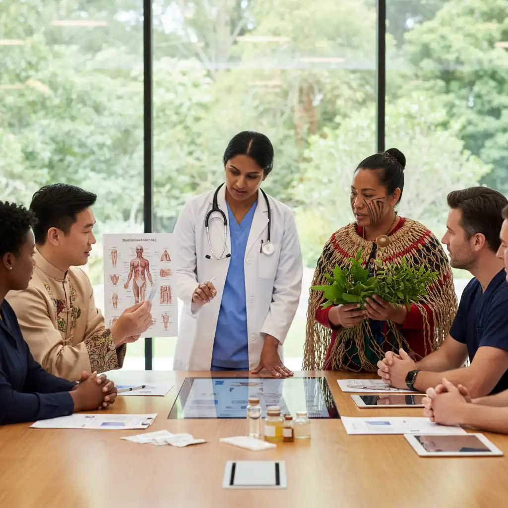 Collaborative integrative healthcare team in New Zealand