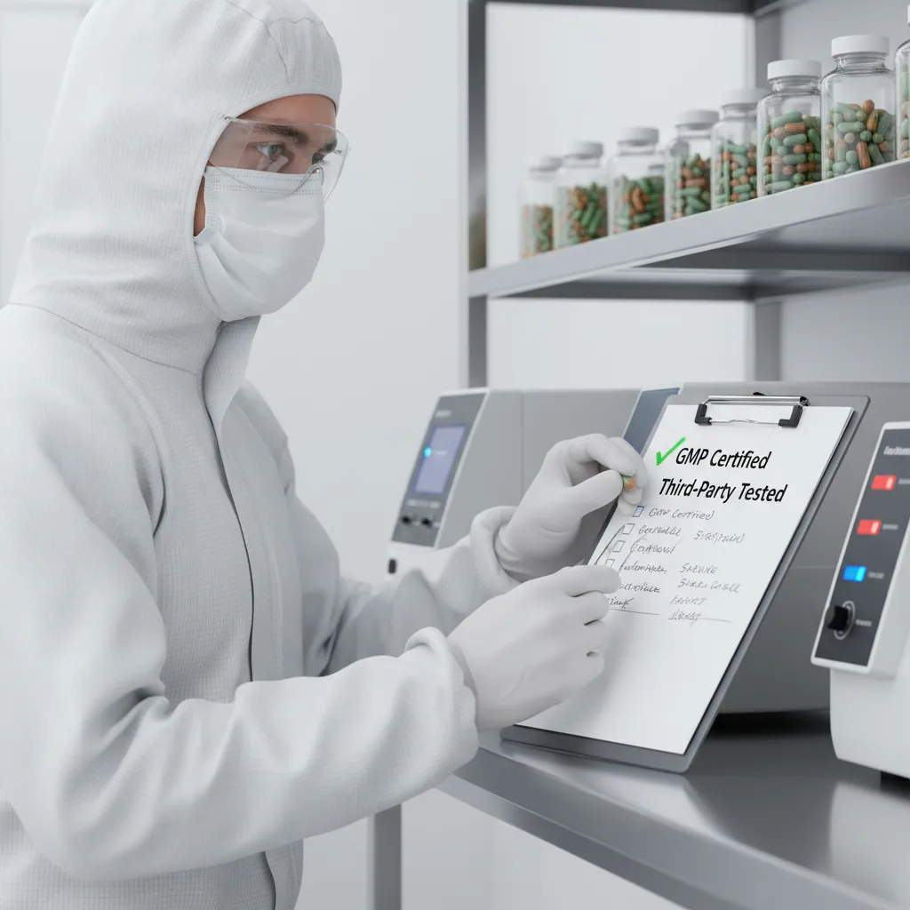 Quality control testing for herbal supplements