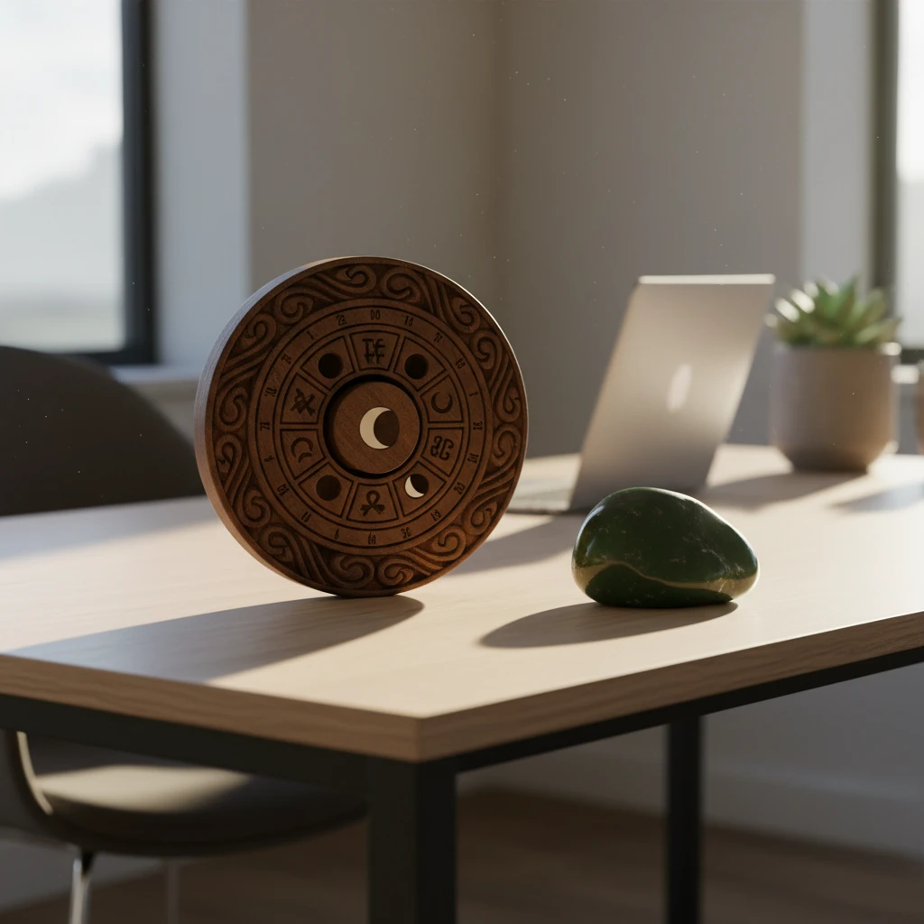 Traditional Māori Maramataka dial for daily planning