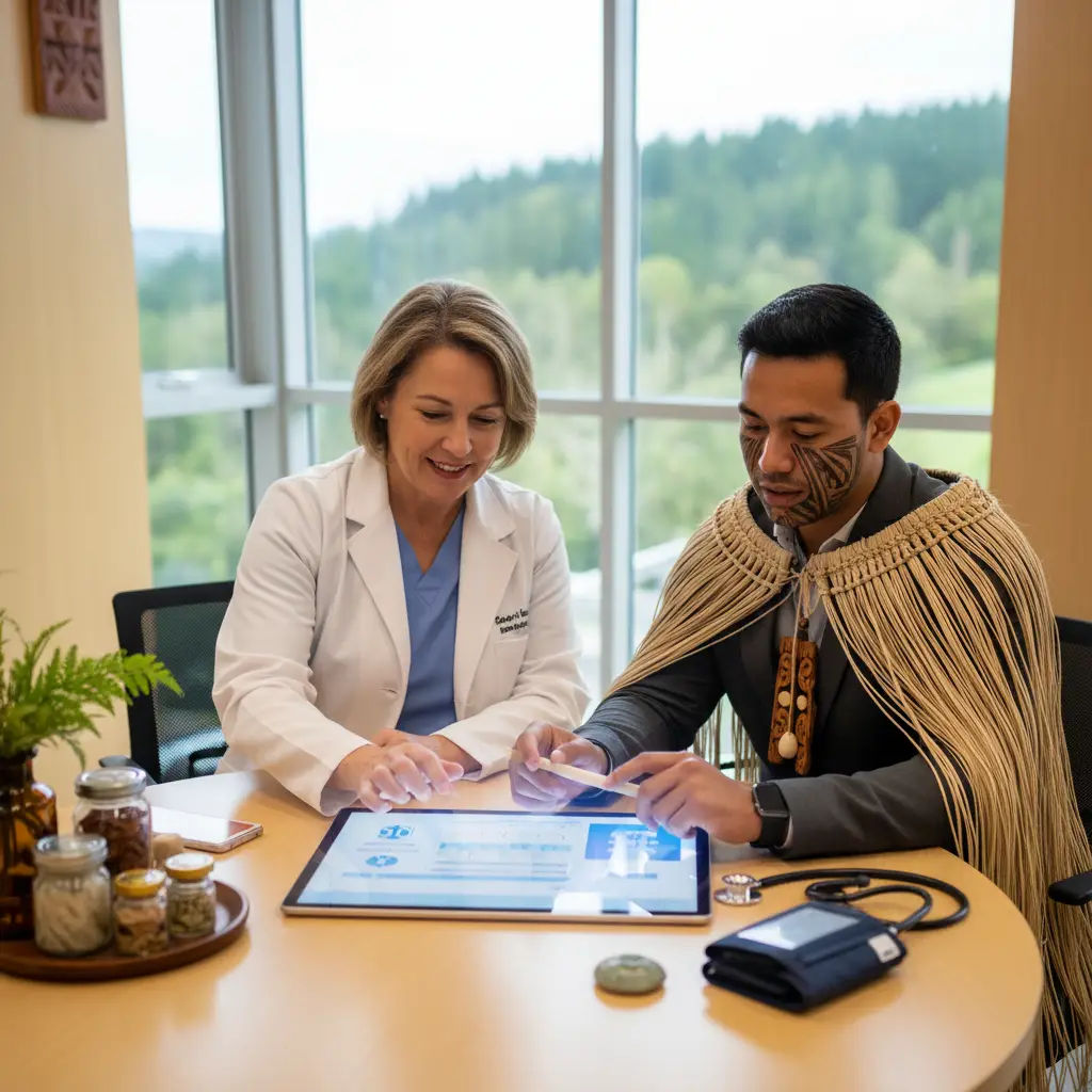 GP and Rongoā practitioner collaborating