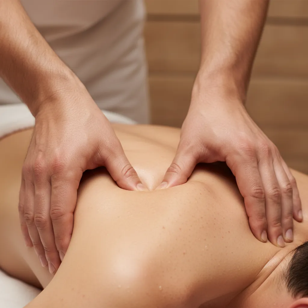 Deep soft tissue release through traditional romiromi techniques