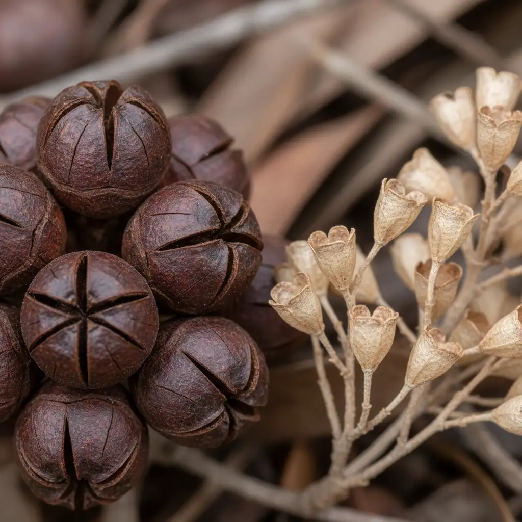 Manuka vs Kanuka seed capsules identification