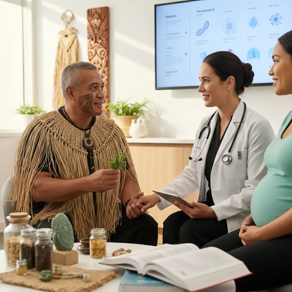 Integration of Rongoā Māori and modern gynecology, collaborative healthcare