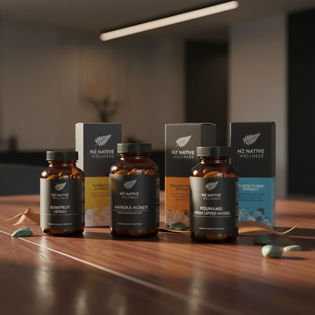 Premium New Zealand native supplements showcasing quality and value