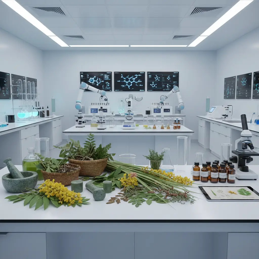 Modern laboratory for Rongoā product development