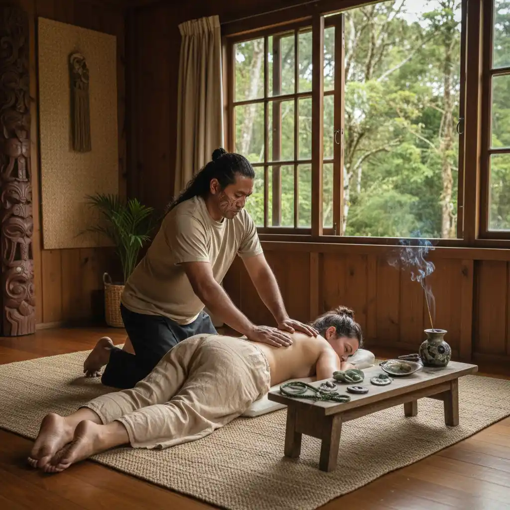 Traditional Mirimiri healing session