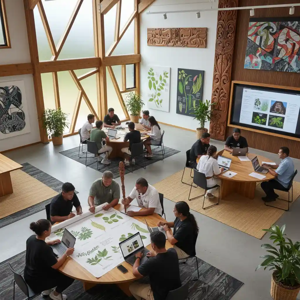Institutional rongoa maori training combining modern and traditional methods