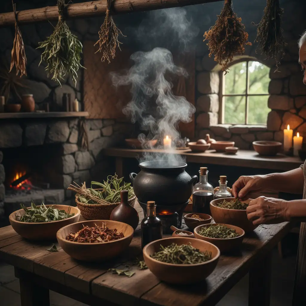 Hands-on preparation of rongoā Māori medicine