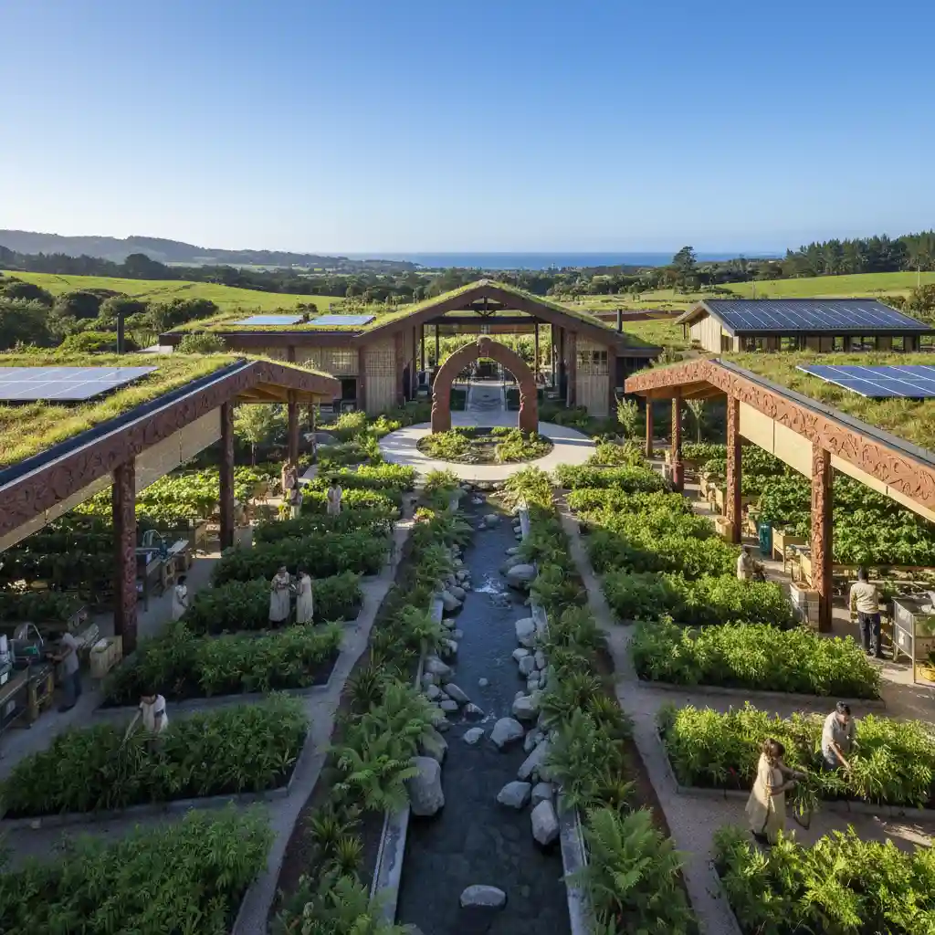 Māori-led rongoa cultivation and processing facility adhering to sustainable standards