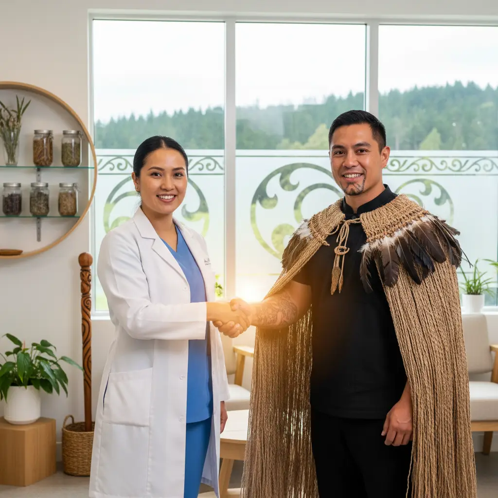 Collaboration between Western medical professionals and Rongoā Māori practitioners