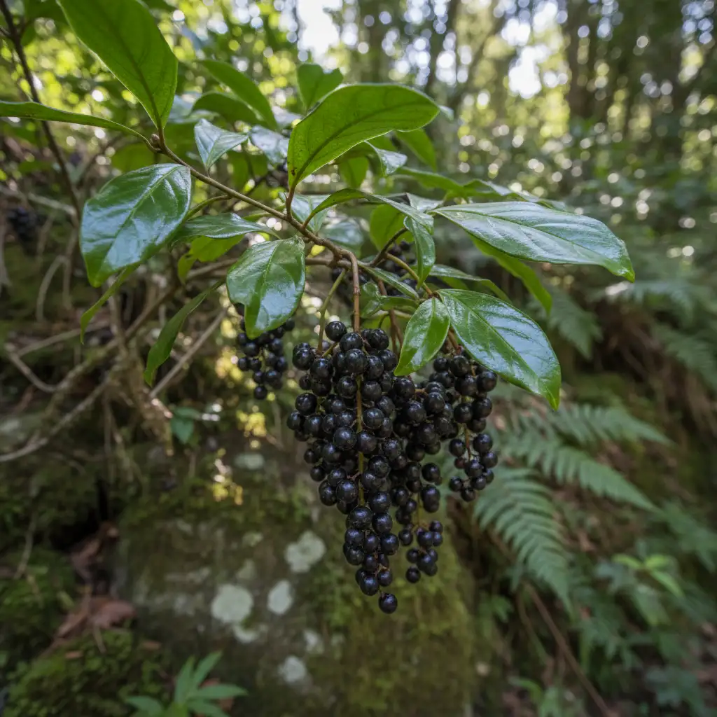 Tutu plant identification and safety warning